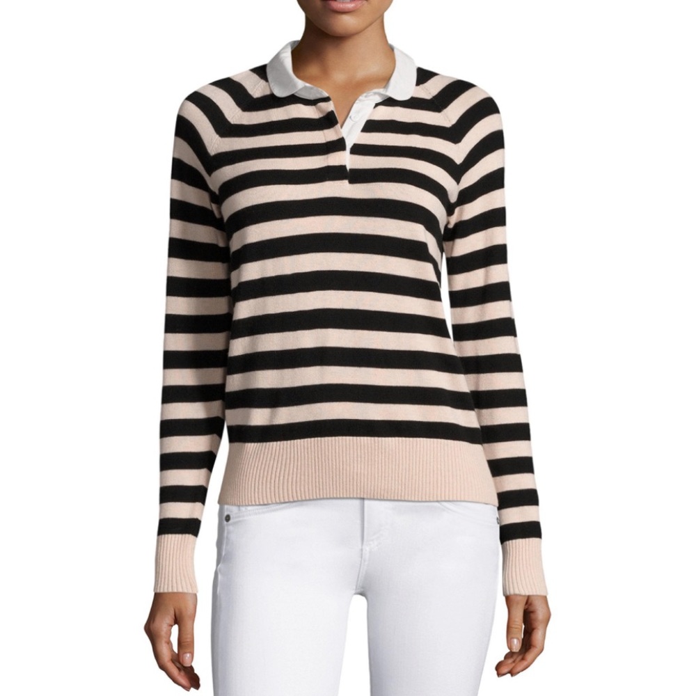 Joie Gabbe Stripe Print Sweater